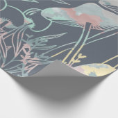 Papier Cadeau Champignons aquarelles (Coin)