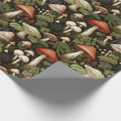 Papier Cadeau Champignons colorés 2 - (Coin)