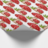 Papier Cadeau Champignons de la Red Amanita Thunder_Cove (Coin)