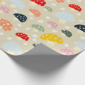 Papier Cadeau Champignons étoilés (Coin)