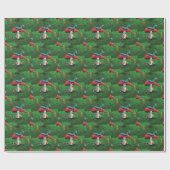 Papier Cadeau Champignons magiques (Plat)