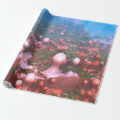 Papier Cadeau Champignons magiques (Déroulé)