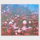 Papier Cadeau Champignons magiques (Plat)