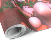 Papier Cadeau Champignons magiques (Coin rond)