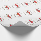 Papier Cadeau Champignons rouges (Coin)