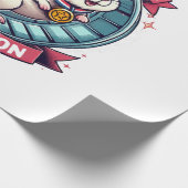 Papier Cadeau Champion de roue de hamster (Coin)