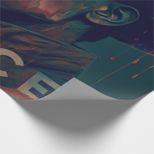 Papier Cadeau Chance (Coin)