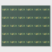 Papier Cadeau chance (Plat)