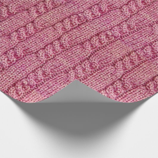 Papier Cadeau Chandail à câble (Coin)