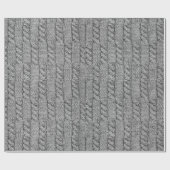 Papier Cadeau Chandail à câble (Plat)