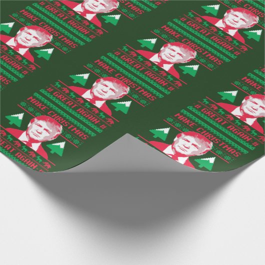 Papier Cadeau Chandail de Noël d'atout - faites à Noël grand Aga (Coin)