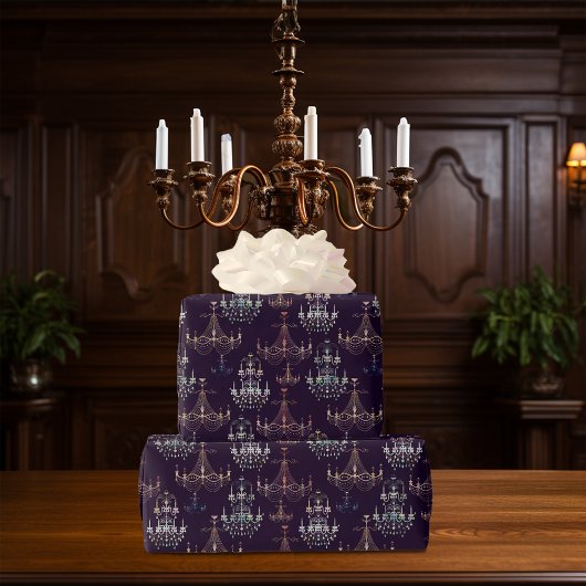 Papier Cadeau Chandelier