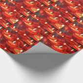Papier Cadeau Chandelles de tir (Coin)