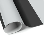 Papier Cadeau Changer les bandes grises en n'importe quelle Pers (Coin rond)