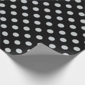 Papier Cadeau Changer les pois gris en n'importe quelle couleur (Coin)