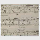 Papier Cadeau Chanson de ressort (Plat)