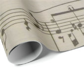 Papier Cadeau Chanson de ressort (Coin rond)