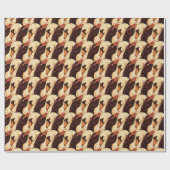 Papier Cadeau Chant du cygne (Plat)