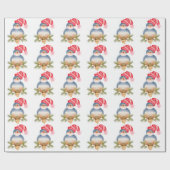 Papier Cadeau Chanter Blue Bird (Plat)