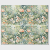 Papier Cadeau Chanter l'amour (Plat)