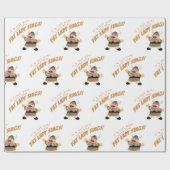 Papier Cadeau Chanteur d'opéra (Plat)