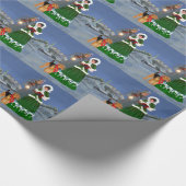 Papier Cadeau Chants de Noël (Coin)