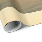 Papier Cadeau Chao Phraya River Sunset ... Ayutthaya, Thaïlande (Coin rond)