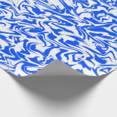 Papier Cadeau Chaos Bleu..... (Coin)