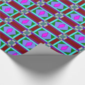 Papier Cadeau Chaos coloré 18 (Coin)