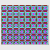 Papier Cadeau Chaos coloré 18 (Plat)