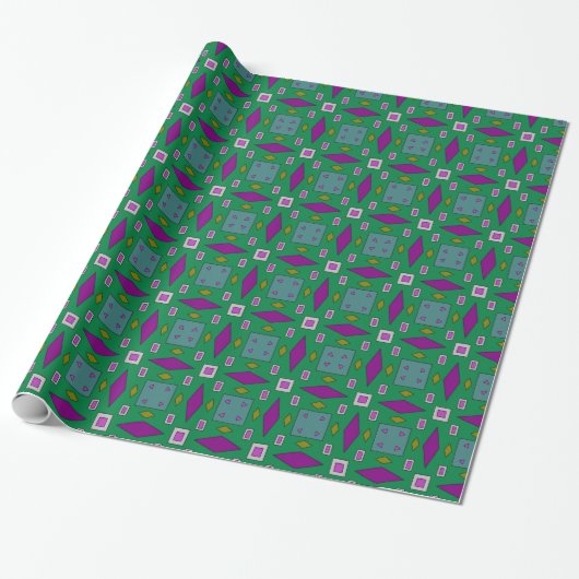 Papier Cadeau Chaos coloré 19 (Déroulé)