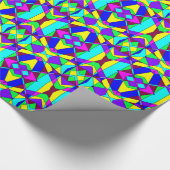 Papier Cadeau Chaos coloré 21 (Coin)