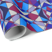 Papier Cadeau Chaos coloré 22 (Coin rond)