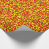 Papier Cadeau Chaos coloré 7 (Coin)