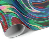 Papier Cadeau Chaos en vacances... (Coin rond)