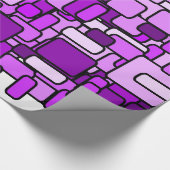 Papier Cadeau Chaos pourpre (Coin)