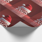 Papier Cadeau chapeau de santa rouge (Coin)