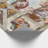 Papier Cadeau Chapelle Sixtine Michelangelo - Vatican, Rome, Ita (Coin)