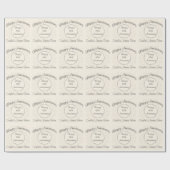 Papier Cadeau Chaque année Anniversaire Personnalisé Enveloppeme (Plat)