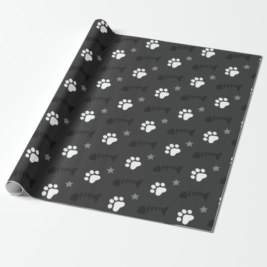 Papier Cadeau Chaque Chat Est Mon Meilleur Ami (Déroulé)