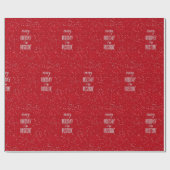 Papier Cadeau Chaque jour férié, je suis le Noël de Hustlin (Plat)