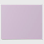 Papier Cadeau Chardon violet uni pastel ton (Plat)