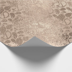 Papier Cadeau Charme brillant en verre en ivoire titanique nacr