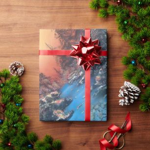 Papier Cadeau Charme de Noël