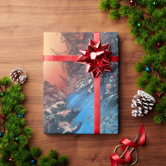 Papier Cadeau Charme de Noël (Cadeau de vacances)