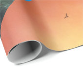 Papier Cadeau Charme de Noël (Coin rond)