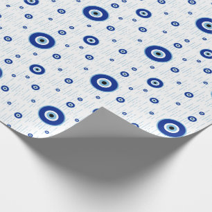 Papier Cadeau Charme des yeux bleu nazi