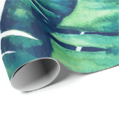 Papier Cadeau Charme tropical (Coin rond)