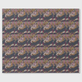 Papier Cadeau Charme vintage (Plat)