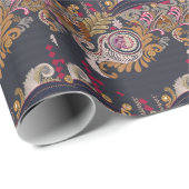 Papier Cadeau Charme vintage (Coin rond)